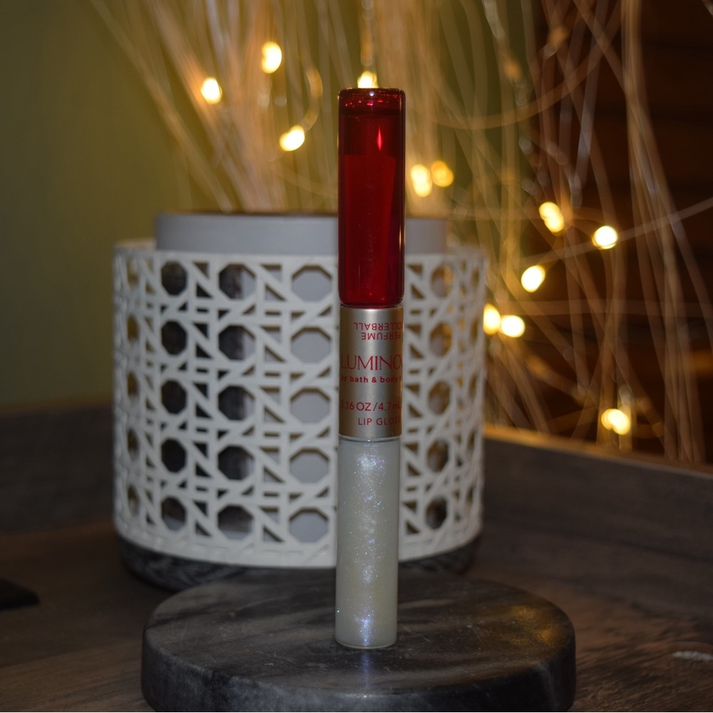 Bath & Body Works Luminous Scent Rollerball & Lipgloss Duo